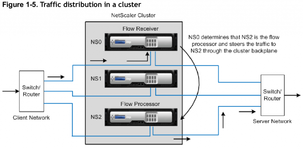 Citrix Netscaler Traffic Flow